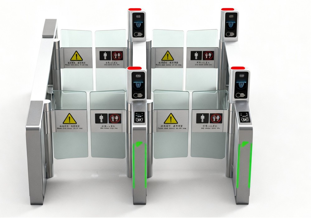 Was sind die Merkmale von Flughafendrehkreuzen mit „Doppeltor“?